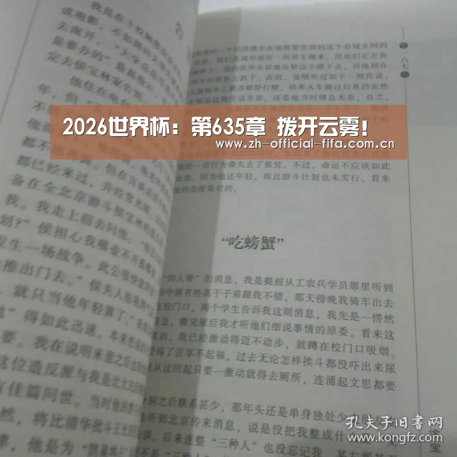 2026世界杯:第635章 拨开云雾!(图1) 2026世界杯官网